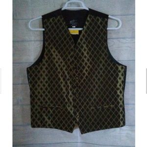 Gold Lattice Waistcoat